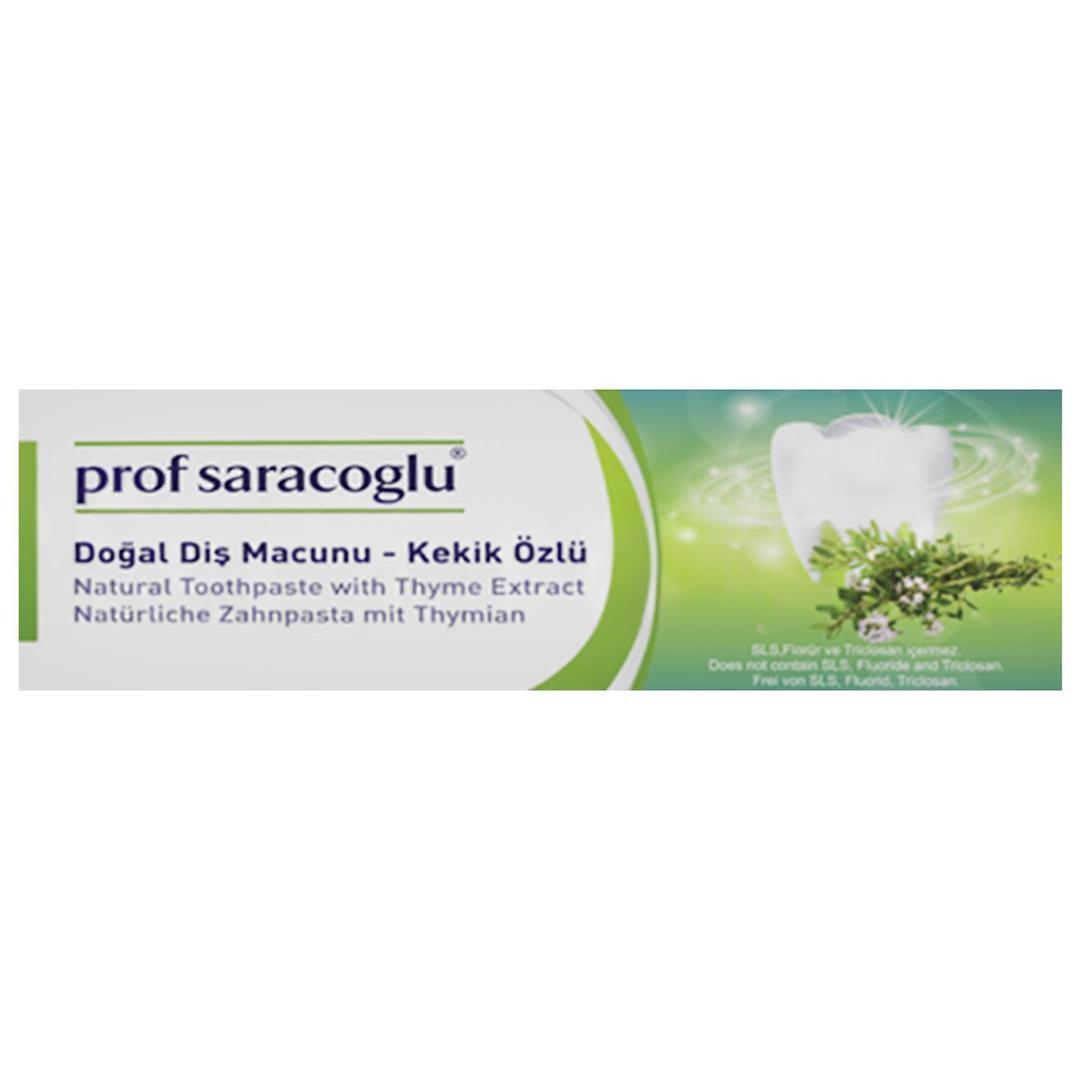 Prof Saraçoğlu Kekik Özlü Diş Macunu 75 ml
