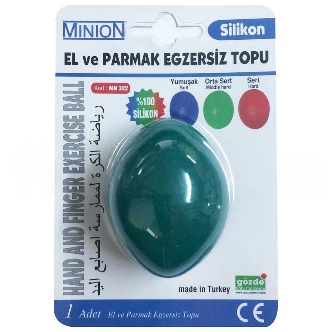 Minion El ve Parmak Egzersiz Topu Orta Sert