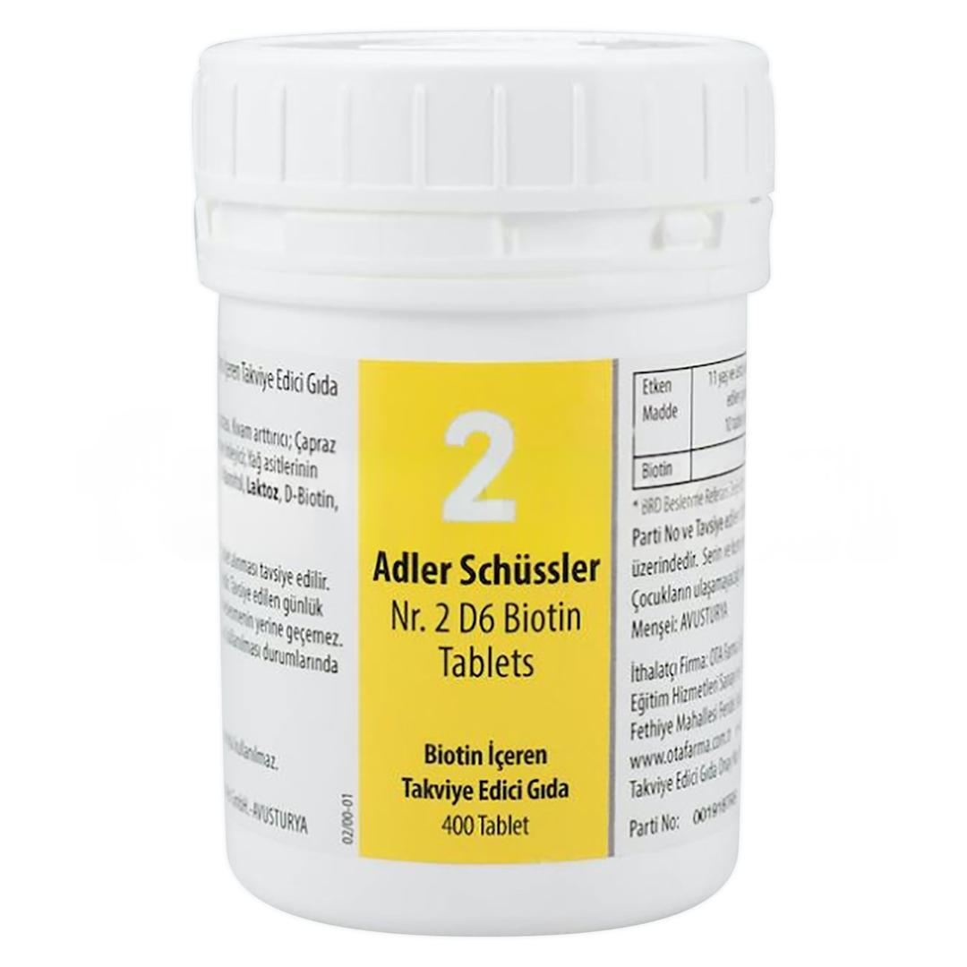 Adler Schüssler No: 2 Tablets