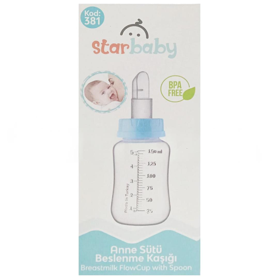 Star Baby Kaşıklı PP Biberon 150 ml