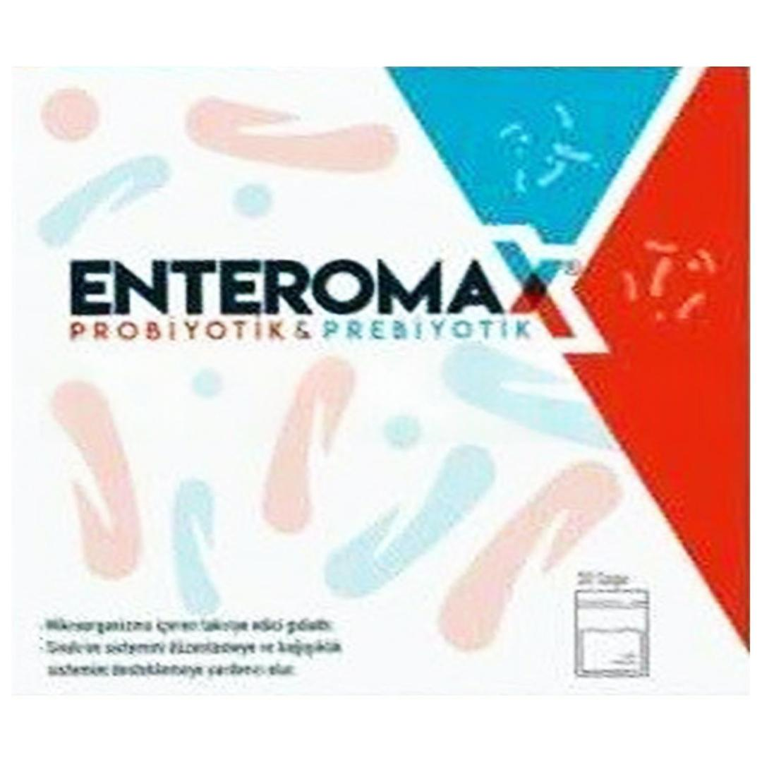 Enteromax Probiyotik & Prebiyotik 30 Saşe