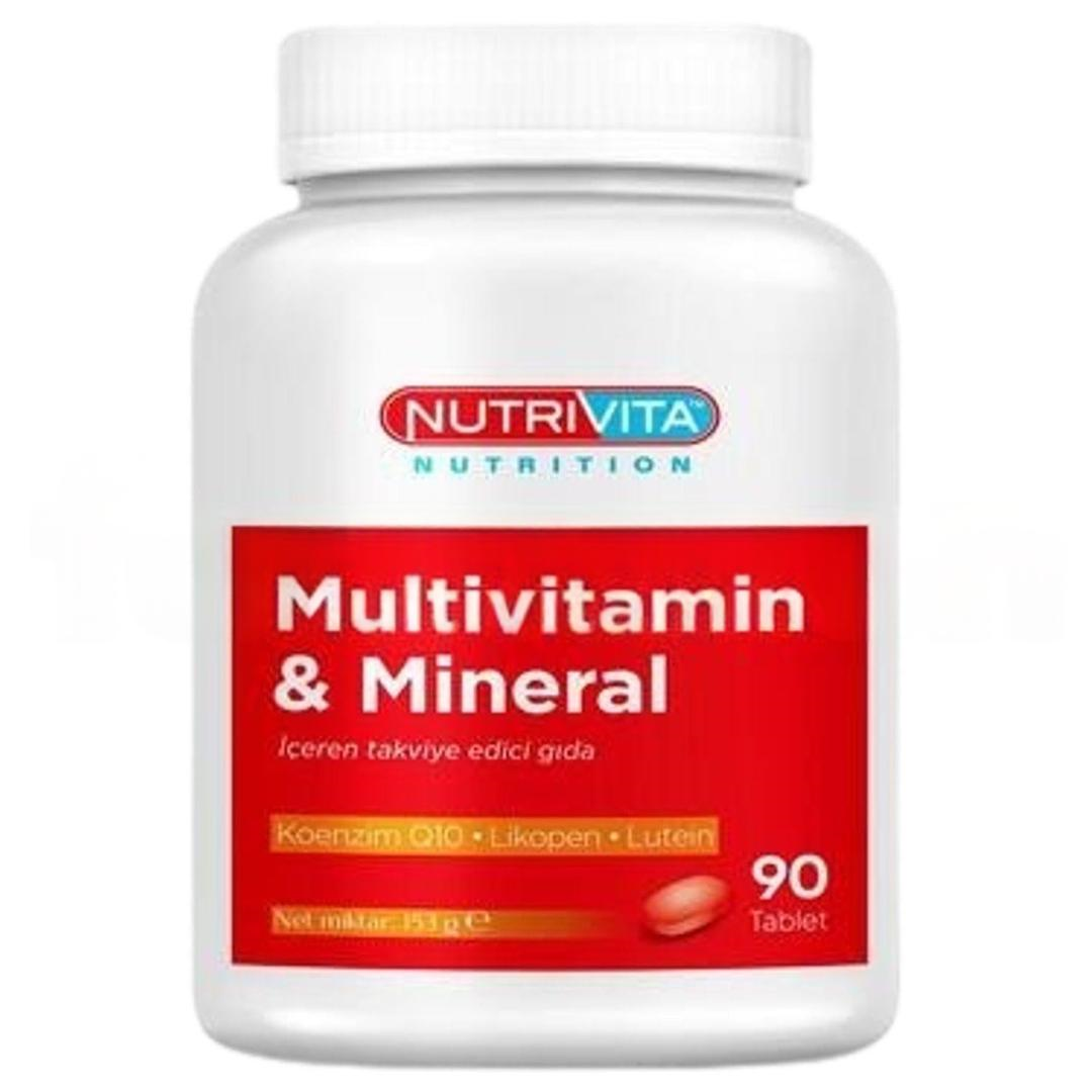 Nutrivita Multivitamin & Mineral 90 Kapsül