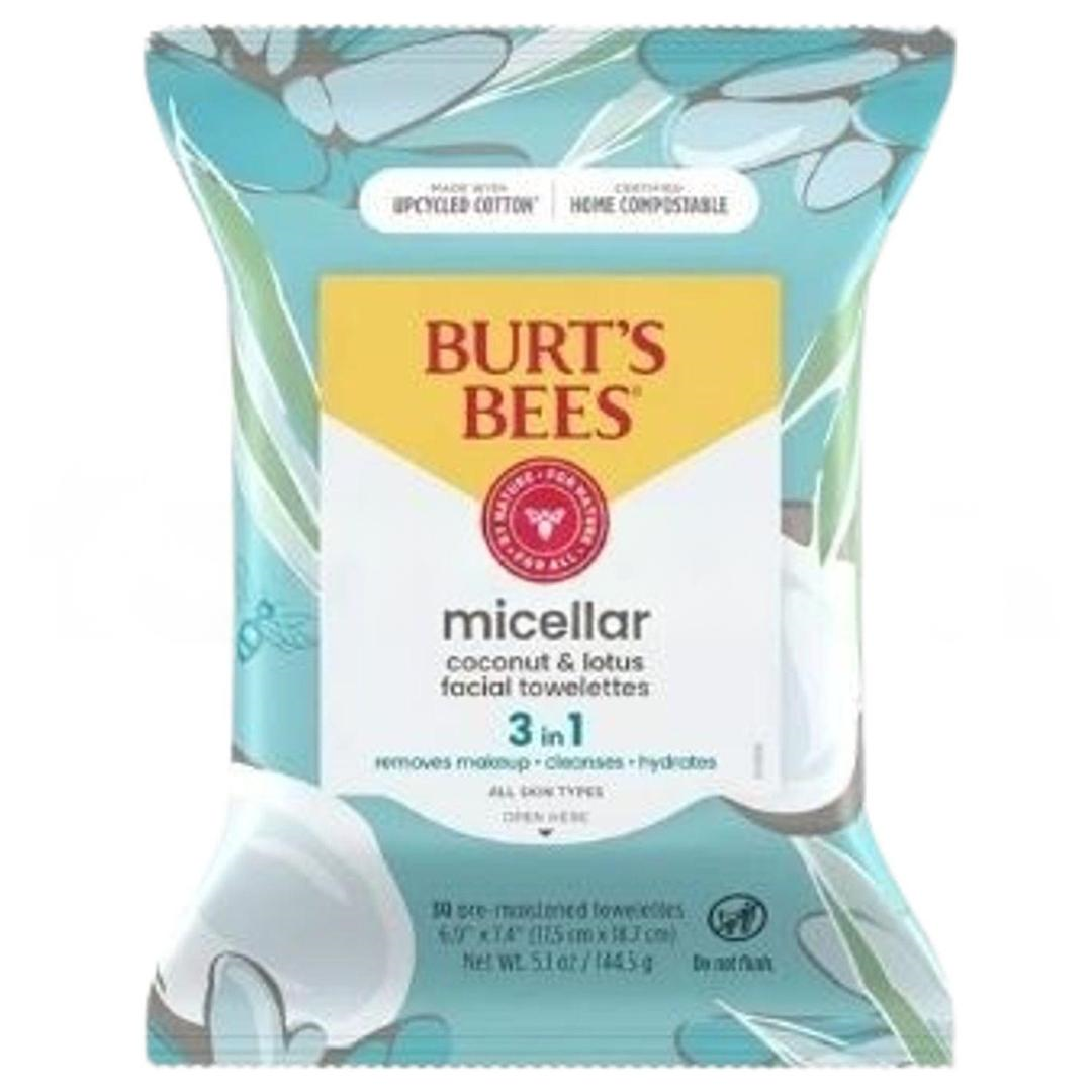 Burt's Bees Makyaj Temizleme Mendili Micellar 3’ü 1 30’lu