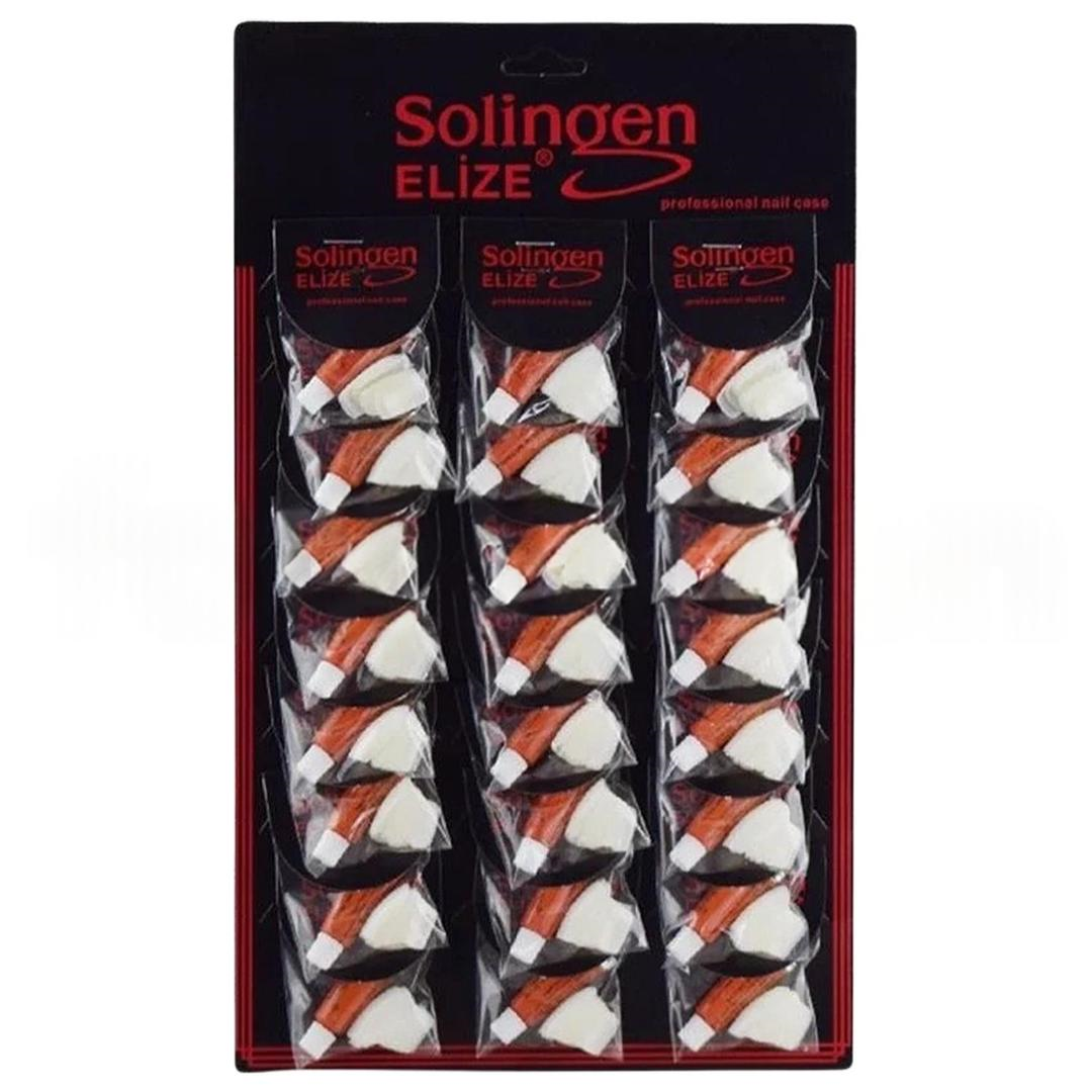 Solingen Slg-11C Elize Kartela Takma Tırnak Lüx 24'lü Paket