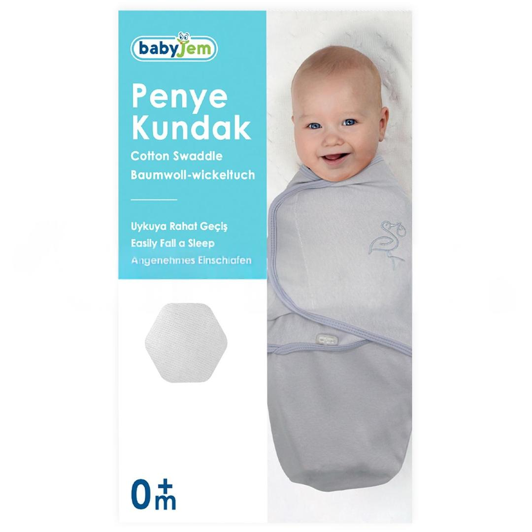 Babyjem Penye Kundak Gri