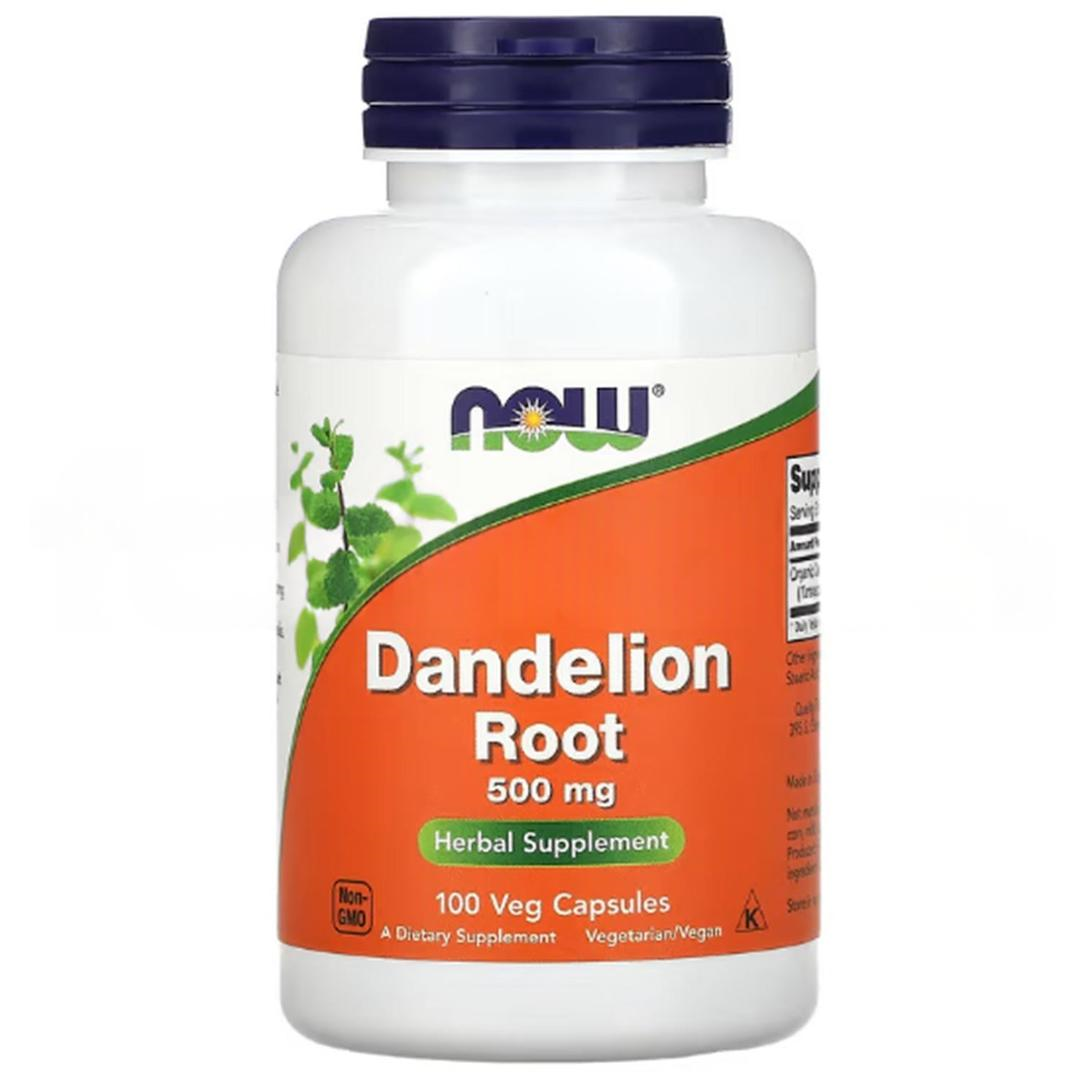 Now Foods Dandelion Root 500 mg 100 Veg Capsules - İthal