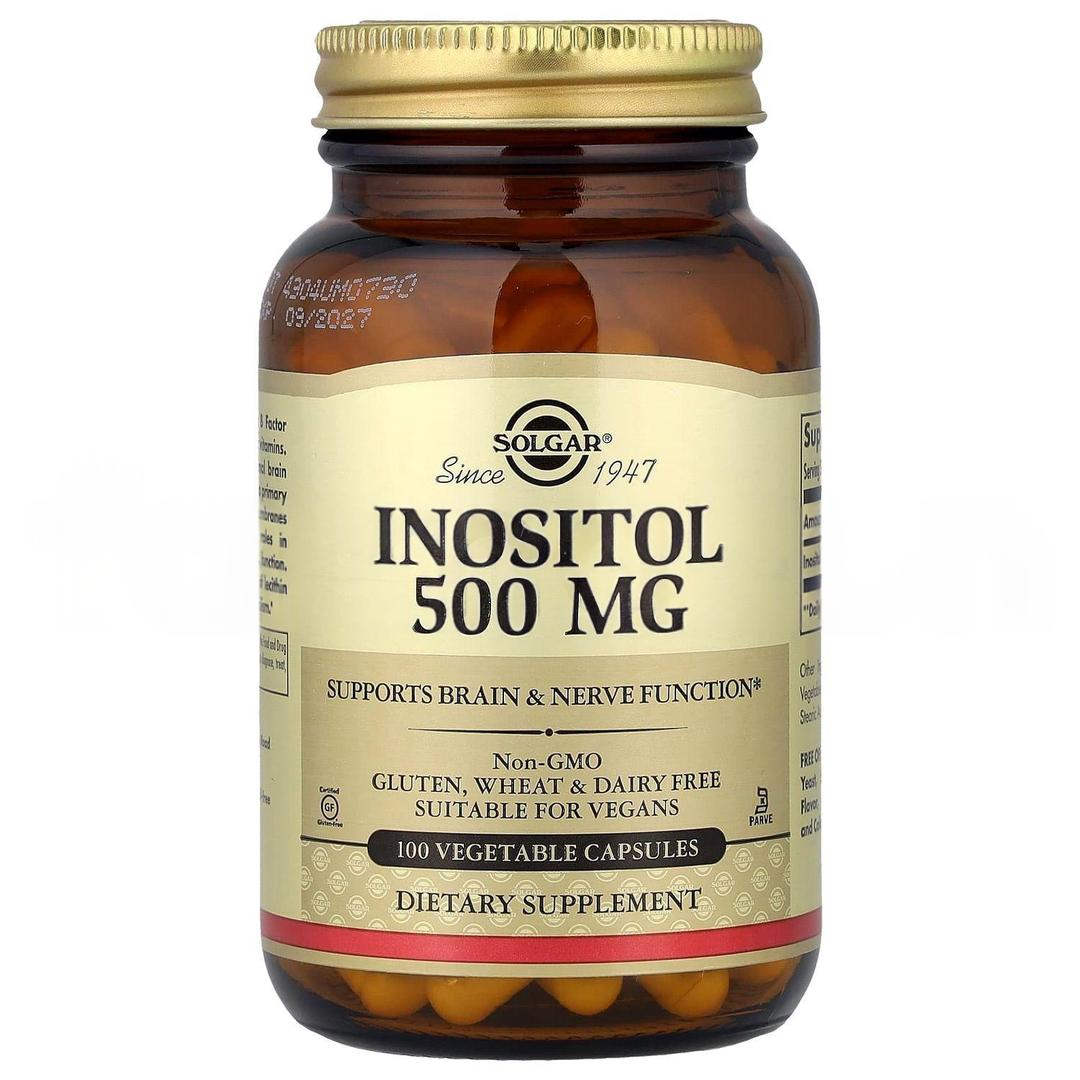 Solgar Inositol 500 mg 100 Bitkisel Kapsül