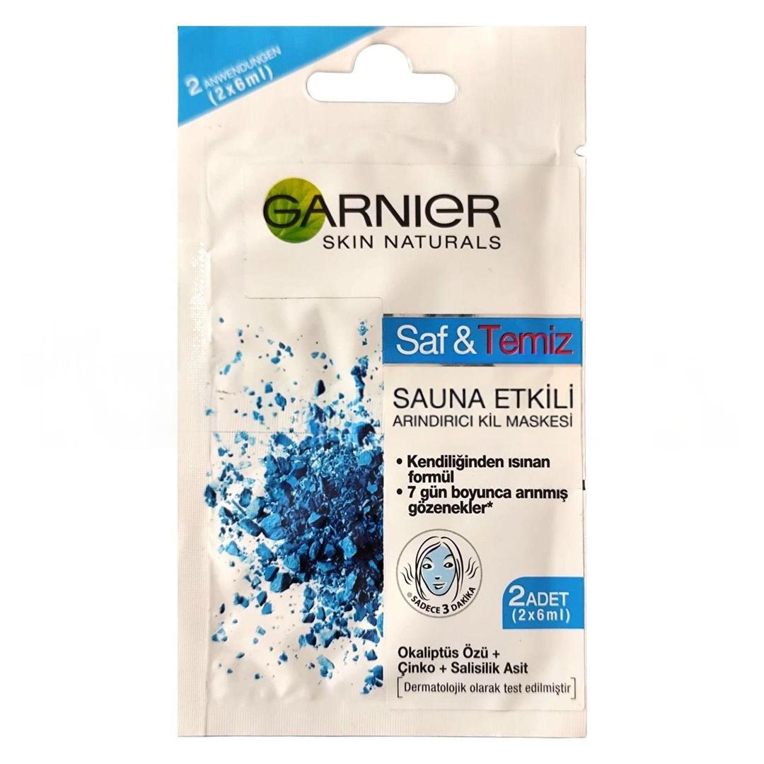 Garnier Skin Naturals Maske Hautklar Anti Pickel Thermo Kağıt Maske