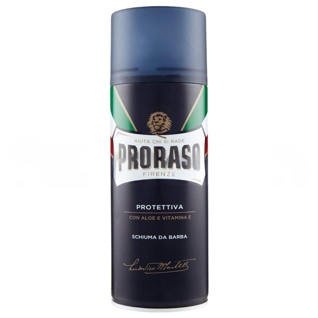 Proraso Shaving Foam Blue Aloe Vitamine E 400 ml