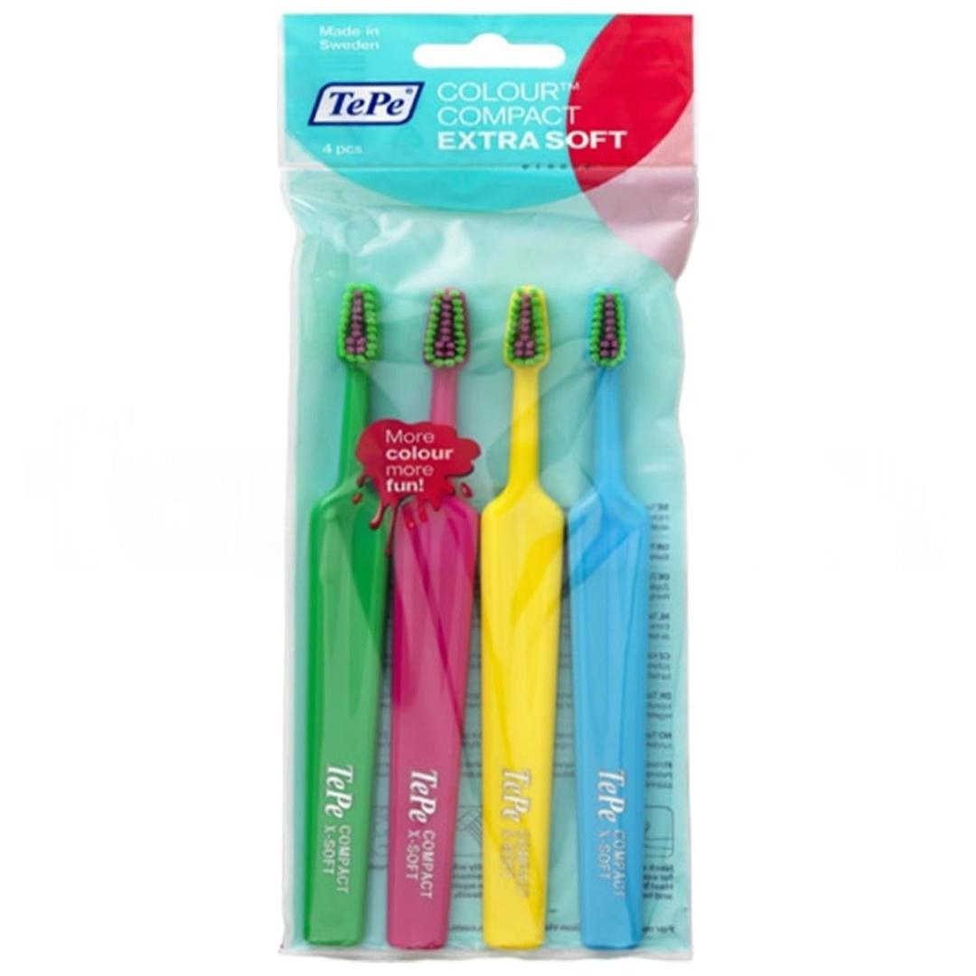 Tepe Select Compact X Soft 4'lü Diş Fırçası