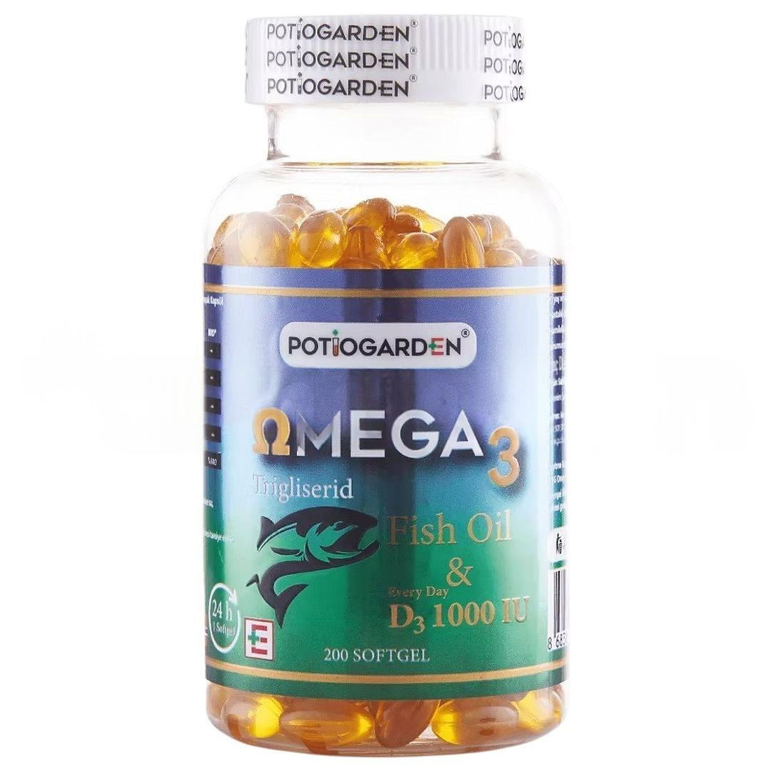 Potiogarden Omega D3 200 Softgels