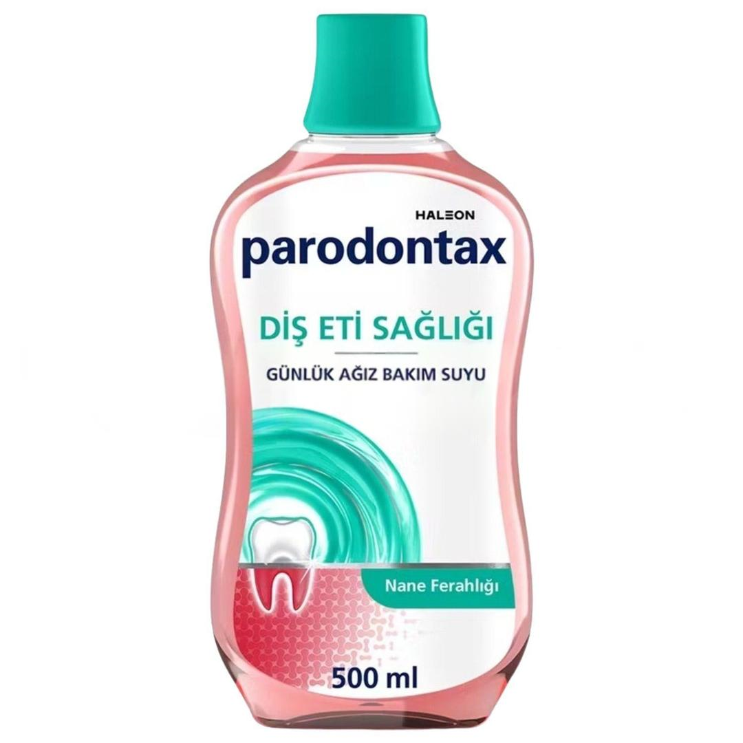 Parodontax Günlük Diş Eti Bakımı Ağız Çalkalama Suyu Nane Ferahlığı 500 ml