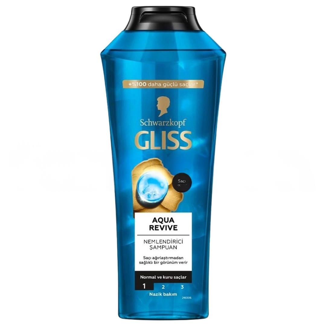 Gliss Aqua Revive Nemlendirici Şampuan Normal ve Kuru Saçlar 400 ml
