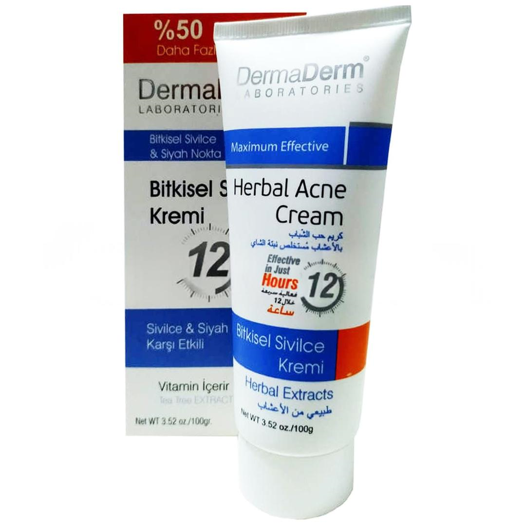 Dermaderm Bitkisel Sivilce Kremi 100 gr