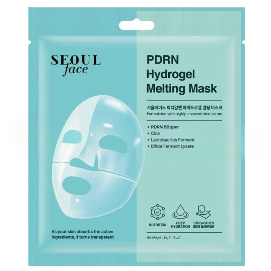 Dermal Seoul Face Pdrn Hydrojel Melting Maske Derin Nemlendirici Cilt Onarıcı Şeffaf Jel Maske 34 gr