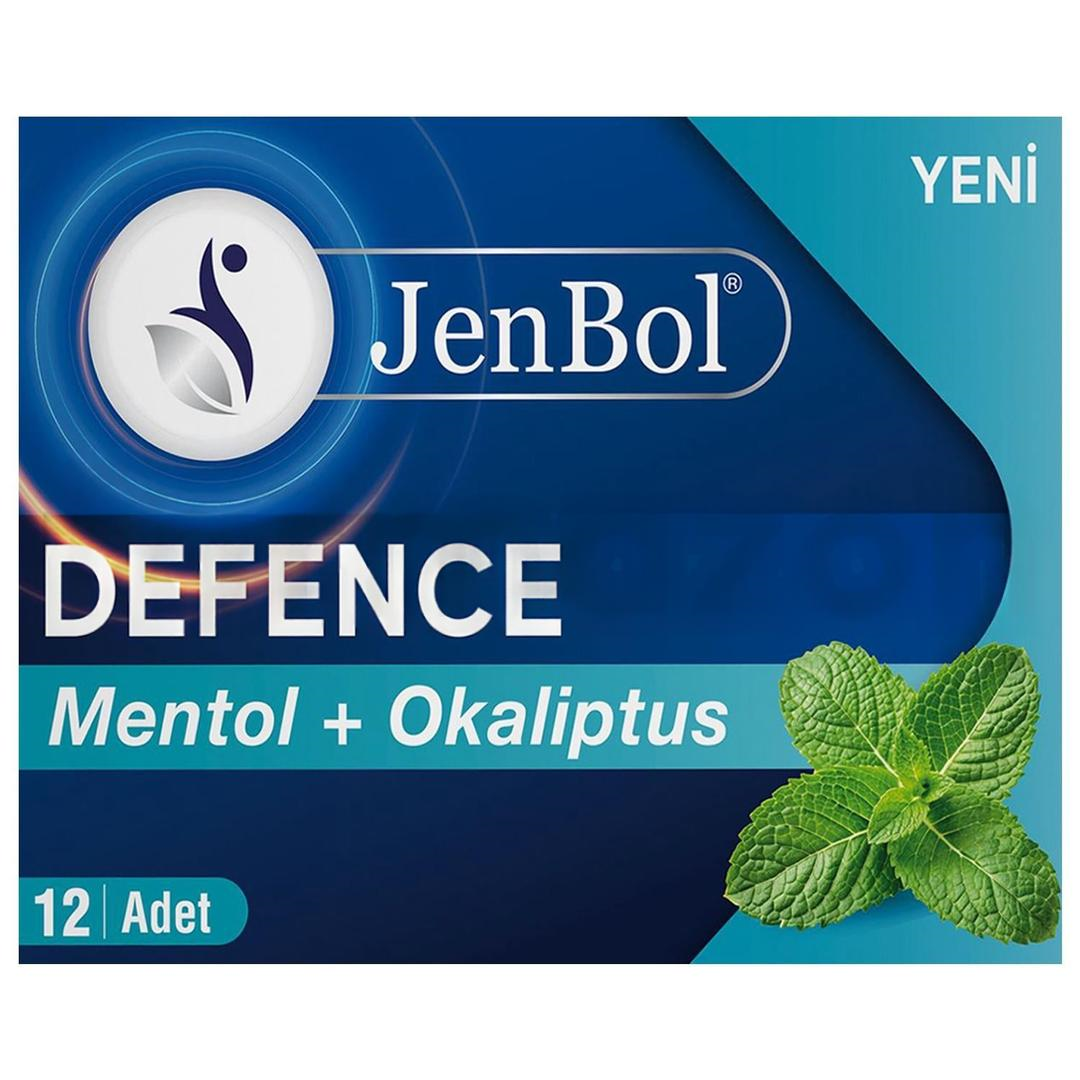 Jenbol Defence Mentol+Okaliptus Pastil 12 Drops