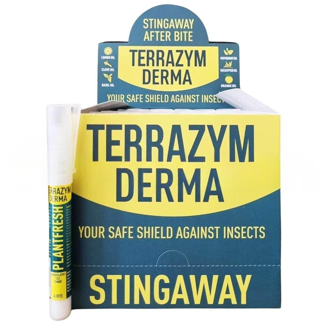 Terrazym Derma Plantfresh After Bite Amonyak Sprey 8 ml - 24'lü Stant