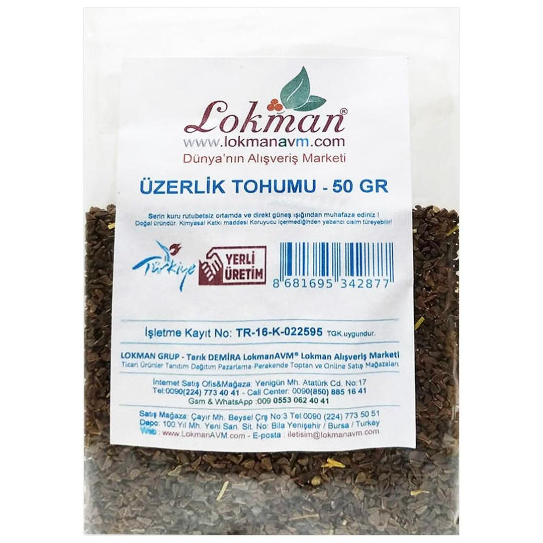 Lokmanavm Üzerlik Tohumu 50 gr
