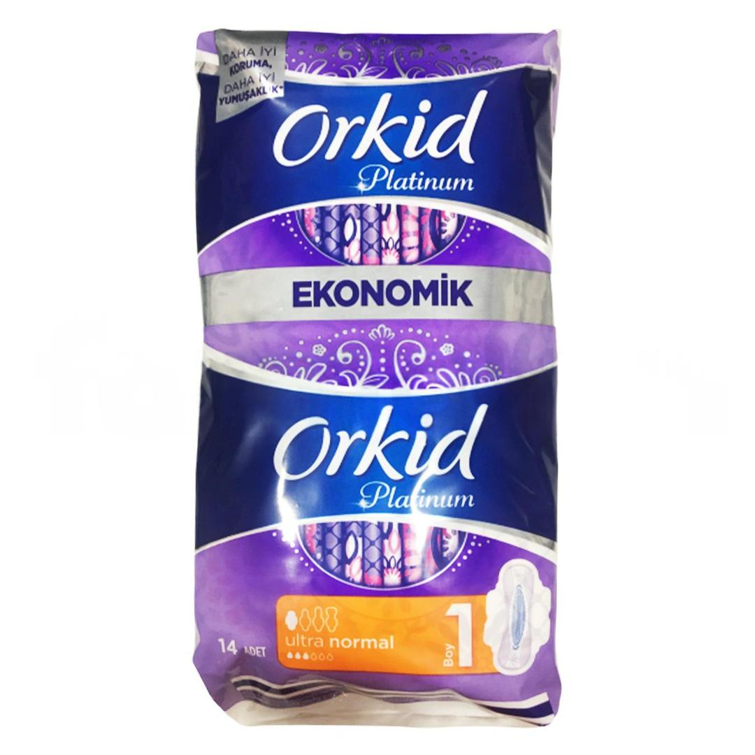 Orkid Platinum Ultra Hijyenik Ped Normal 14'lü