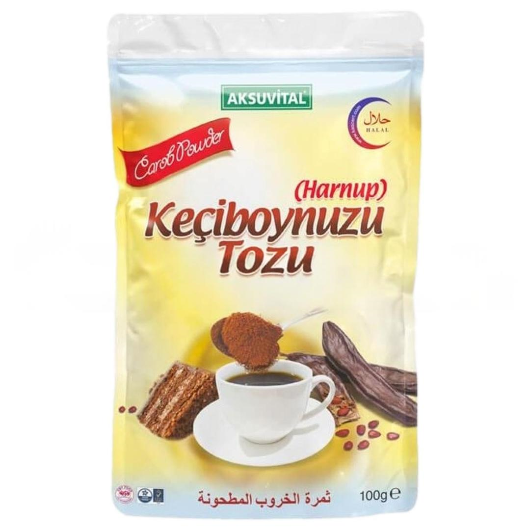 Aksuvital Öğütülmüş Harnup Keçiboynuzu Tozu 100 gr