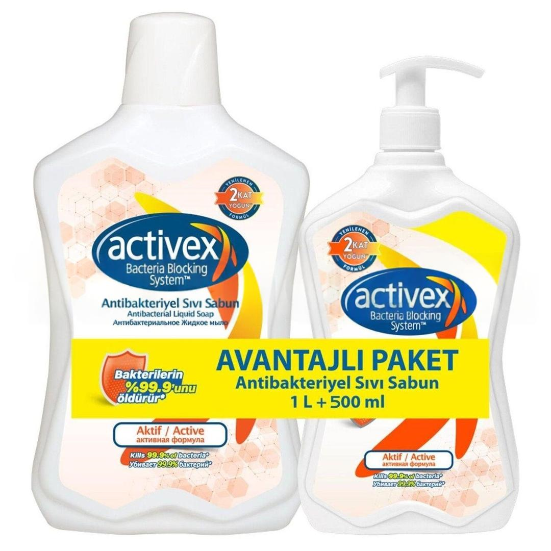 Activex Sıvı Sabun Aktif 1 lt + 500 ml