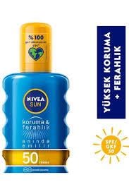 Nivea Sun 200 ml SPF50 Koruma Ferahlık Transparan Güneş Spreyi