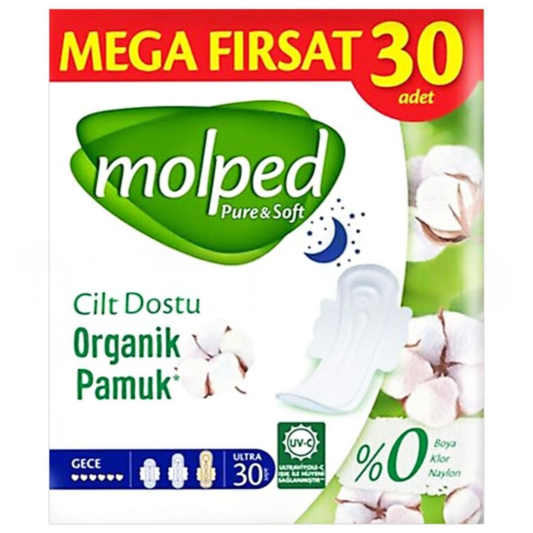 Molped Pure & Soft Mega Fırsat Gece Ultra 30'lu