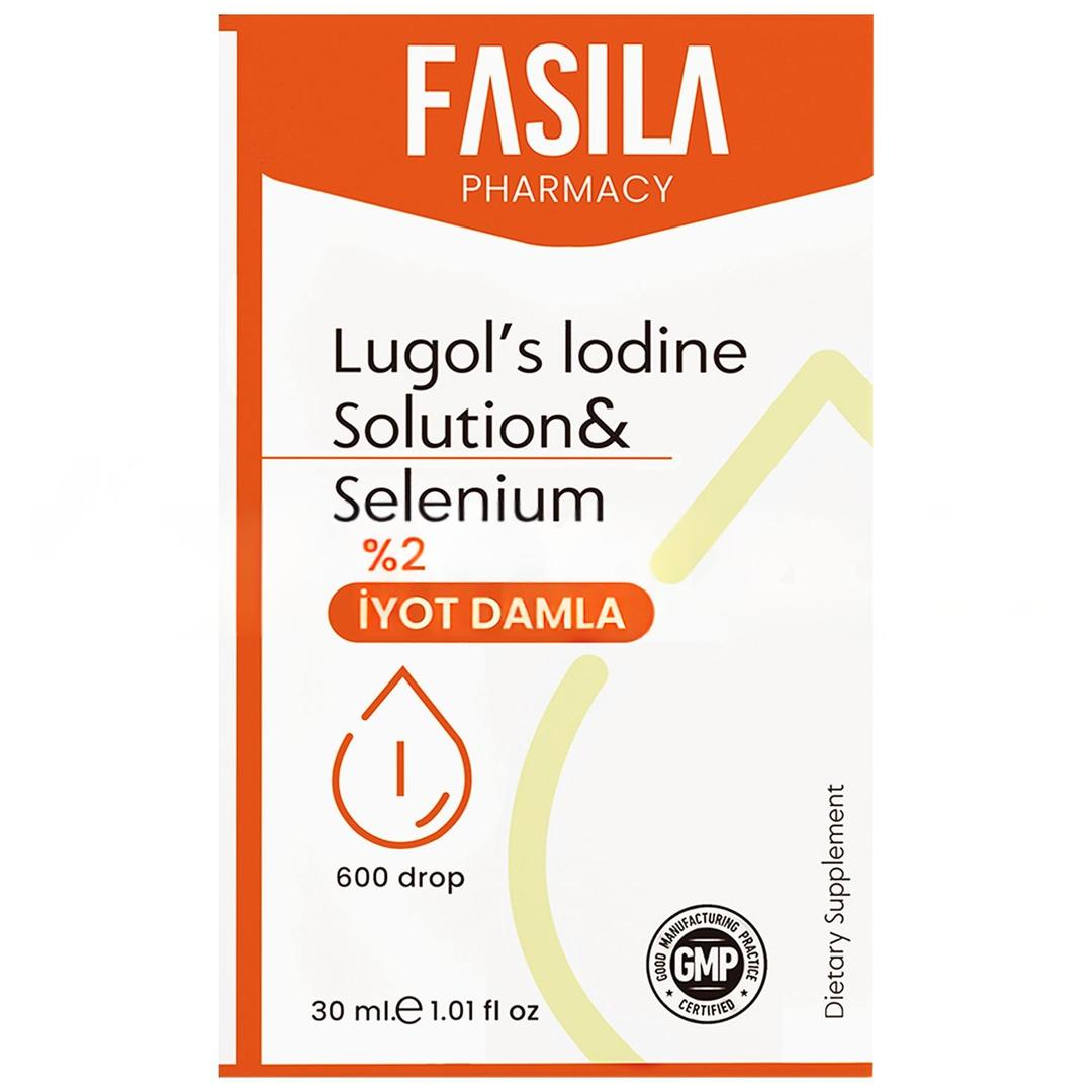Fasila Lugol's Solution ve Selenyum Serum 30 ml