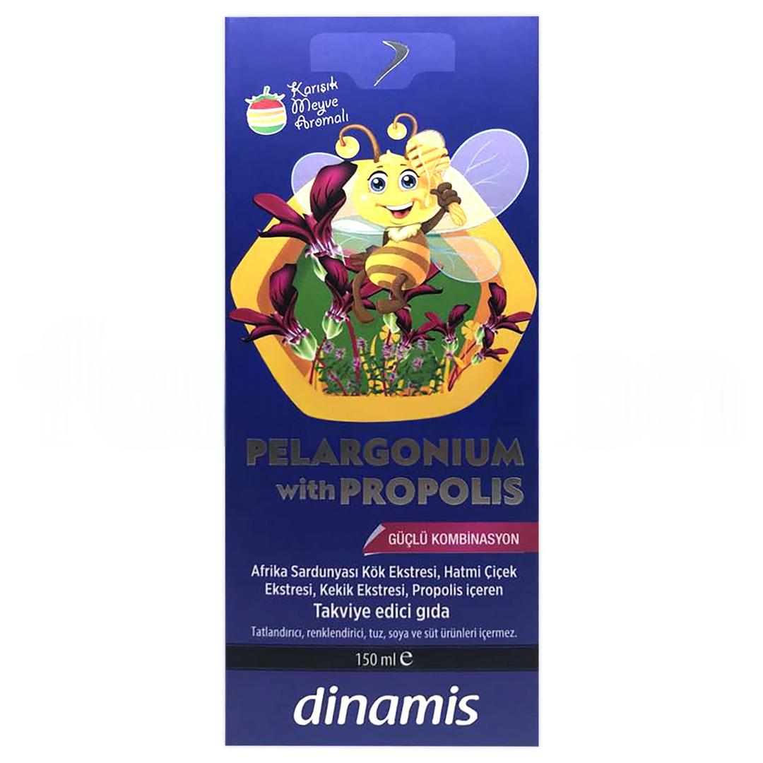 Dinamis Pelargonium with Propolis 150 ml