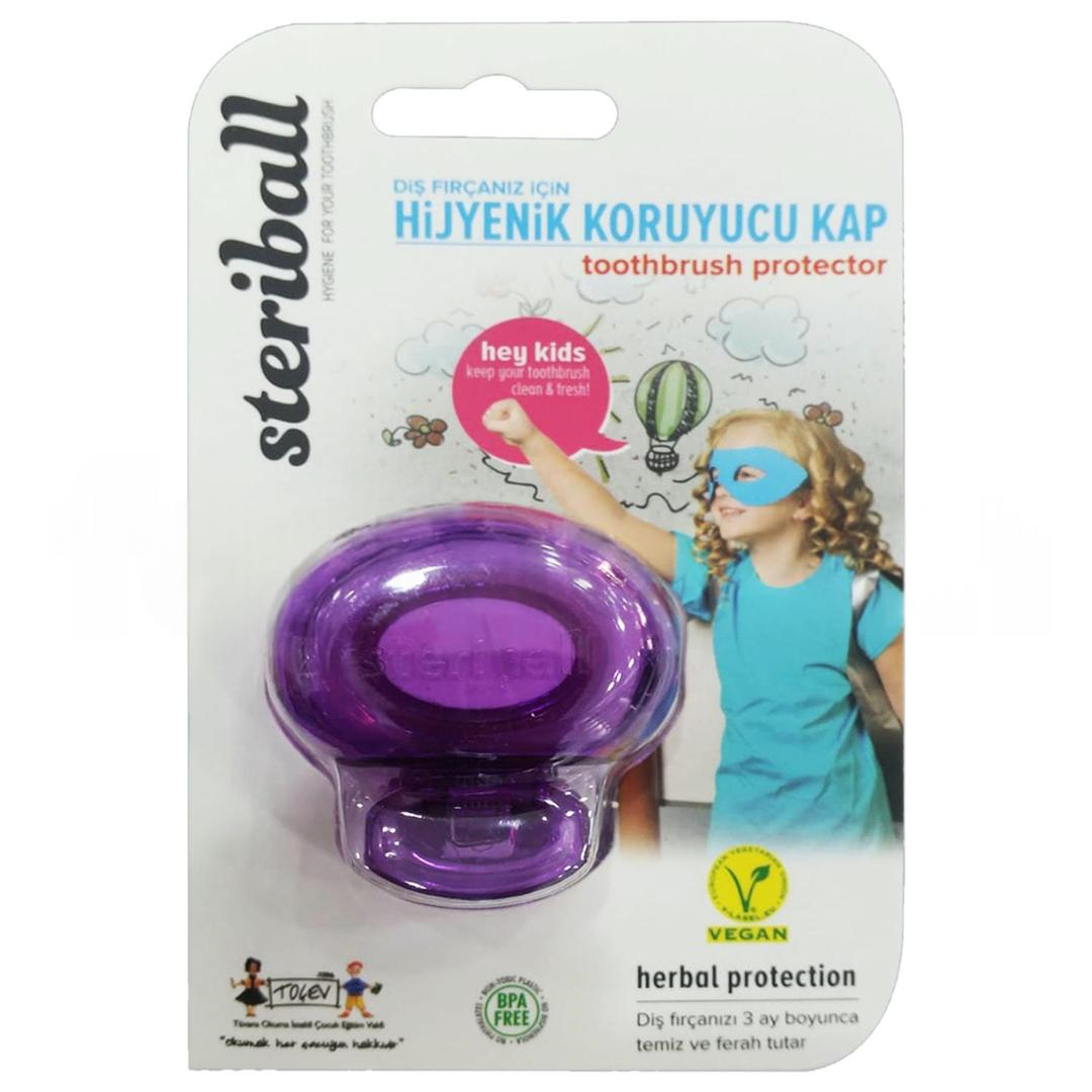 Steriball Diş Fırçası Koruma Kabı - Kız