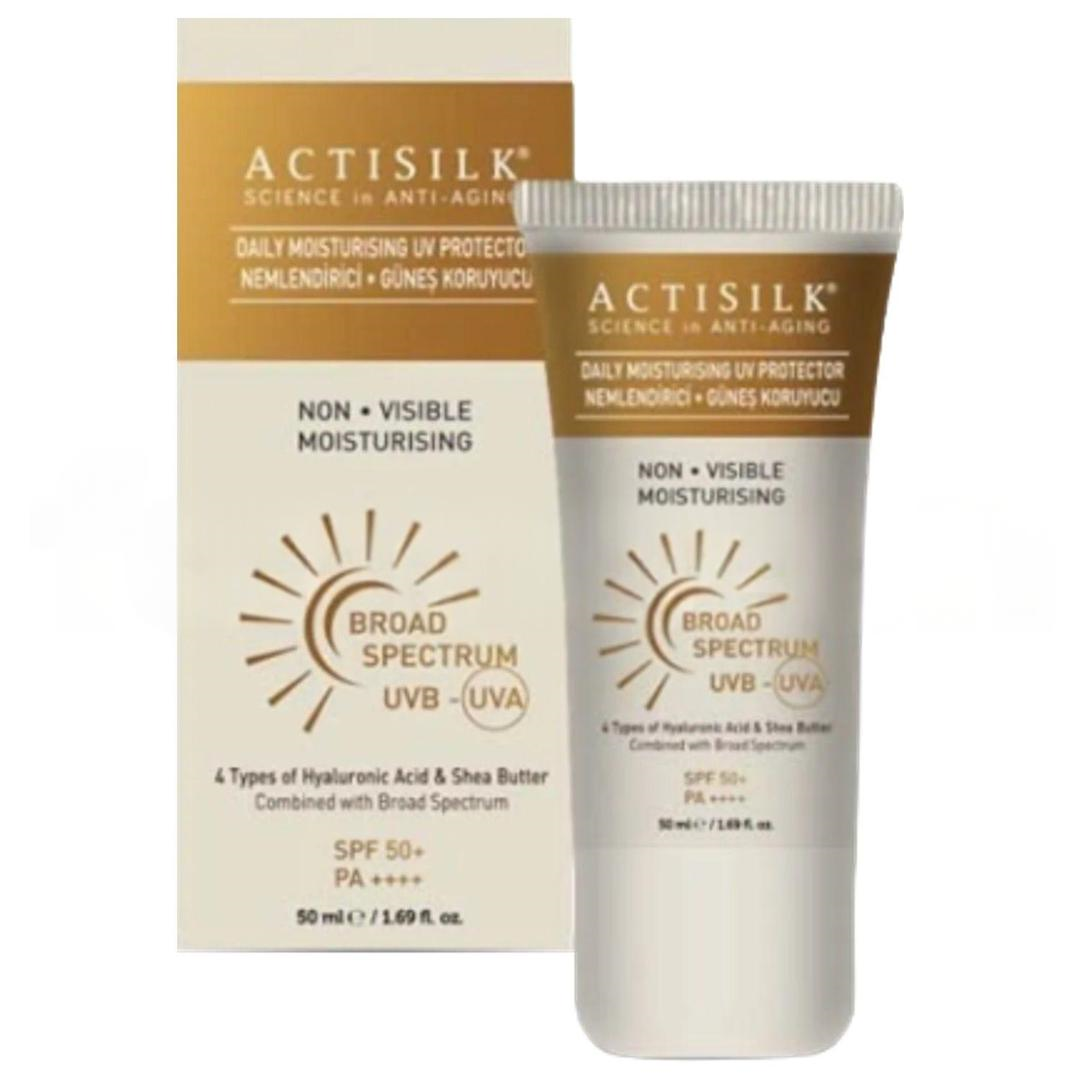Actisilk Nemlendirici Güneş Koruyucu SPF50+ 50 ml