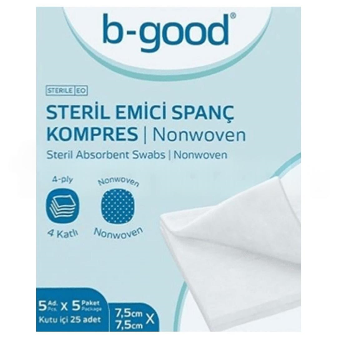 B-Good Nw Steril Emici Gaz Kompresi 25'li