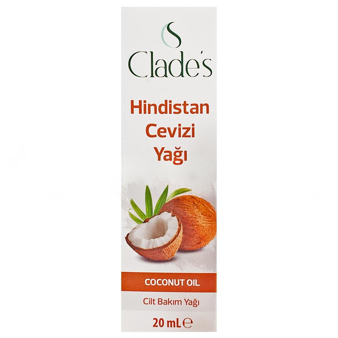 Clades Hindistan Cevizi Yağı 20 ml