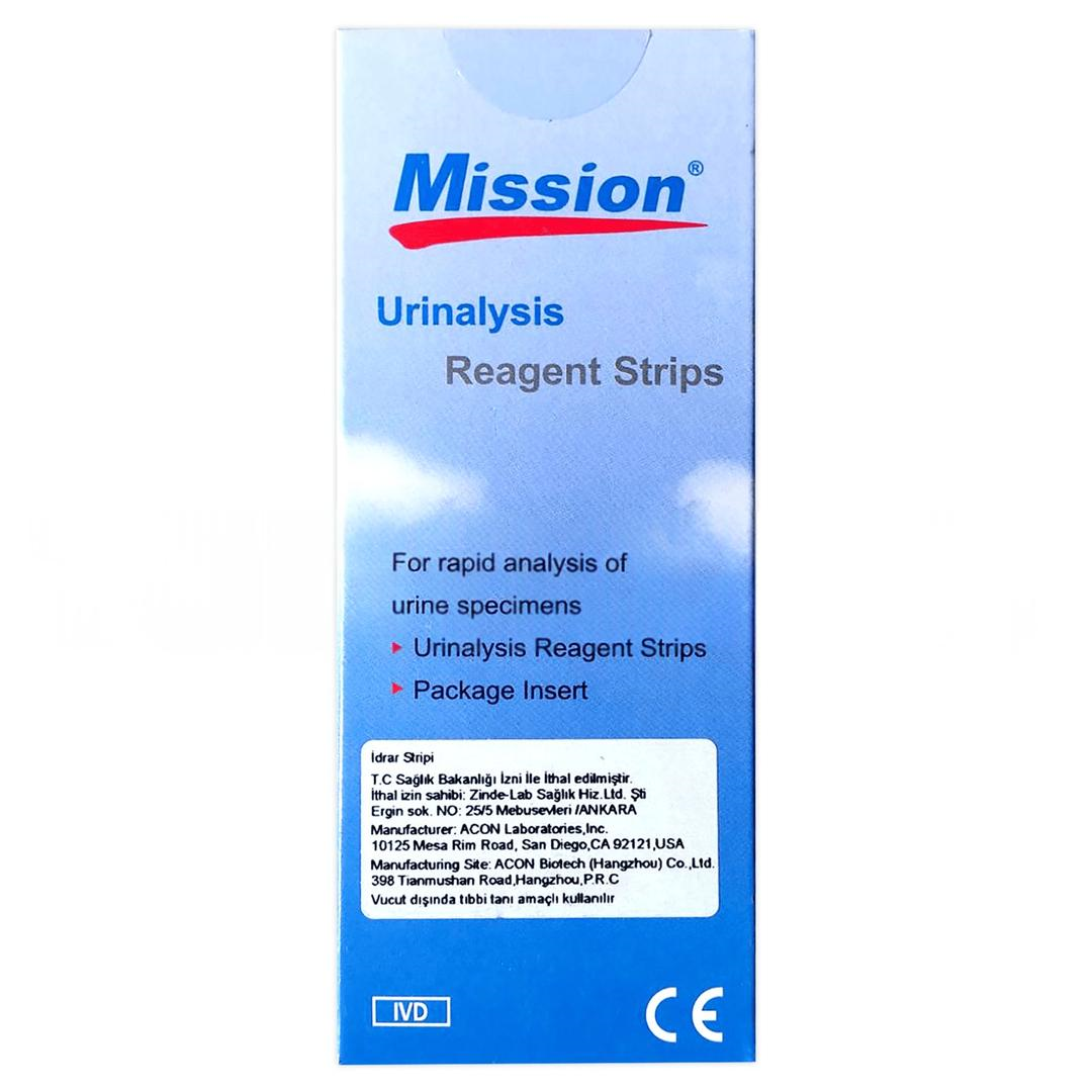 Acon Mission İdrar Stripi 10 Parametre
