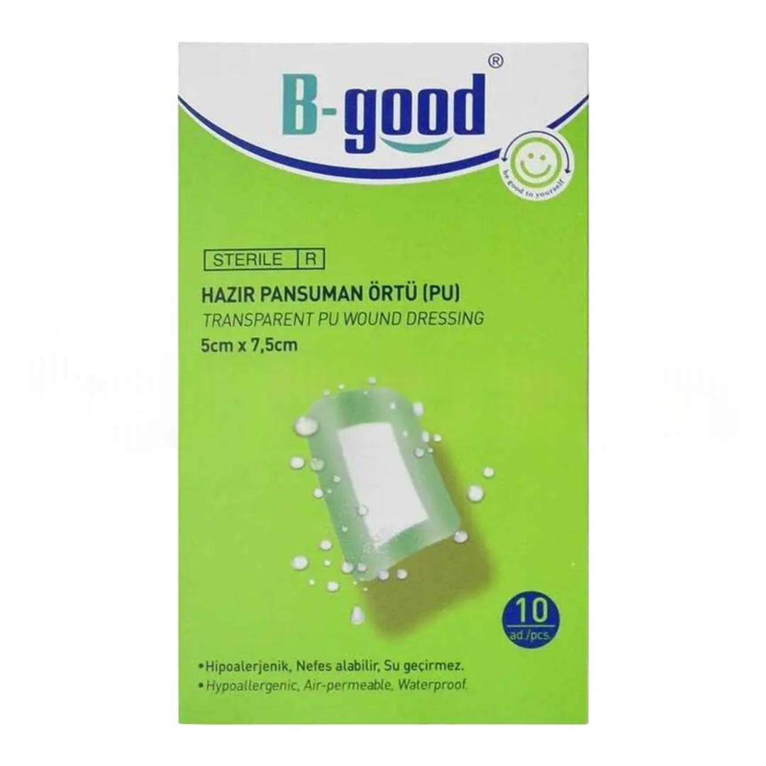 B-Good Su Geçirmez Pansuman Örtüsü 5cm x 7,2cm 10'lu