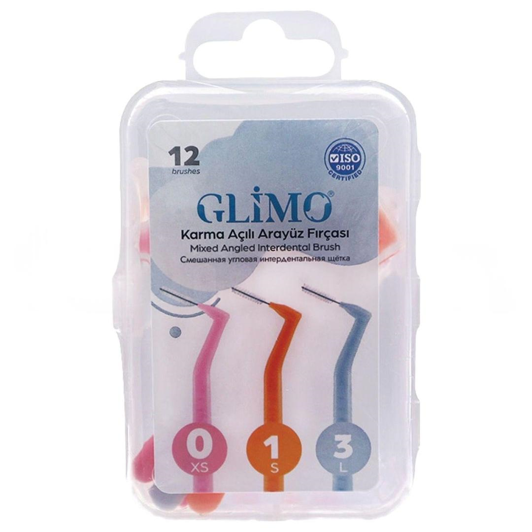 Glimo Karma Açılı Arayüz Fırçası 12'li