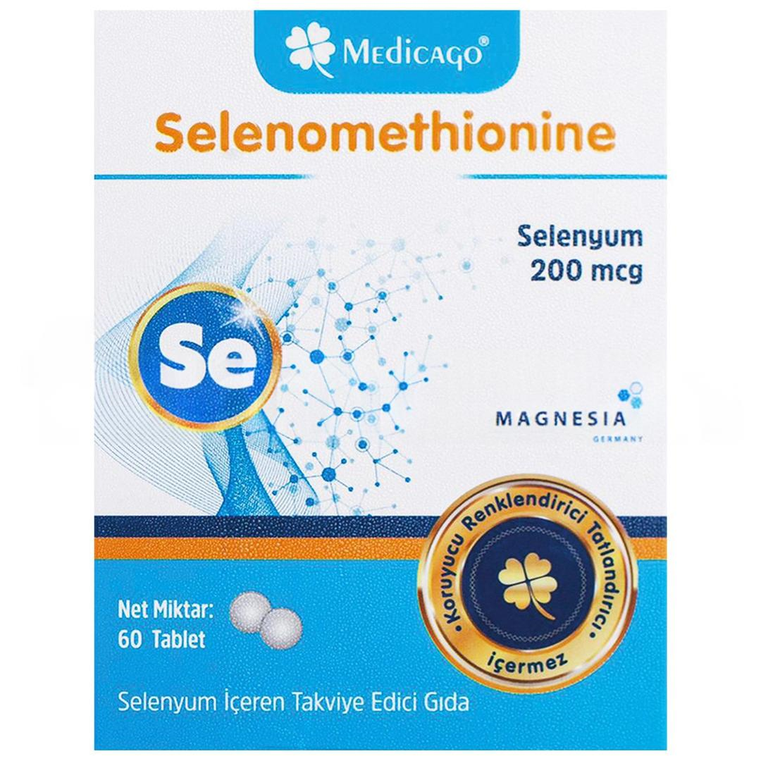 Medicago Selenomethionine Selenyum 200 mcg 60 Tablet