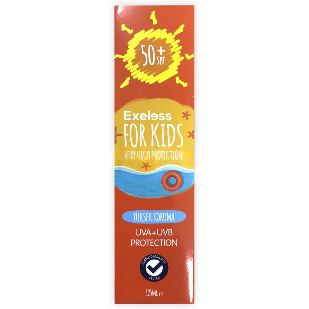 Exeless Çocuk Güneş Kremi SPF50+ 125 ml