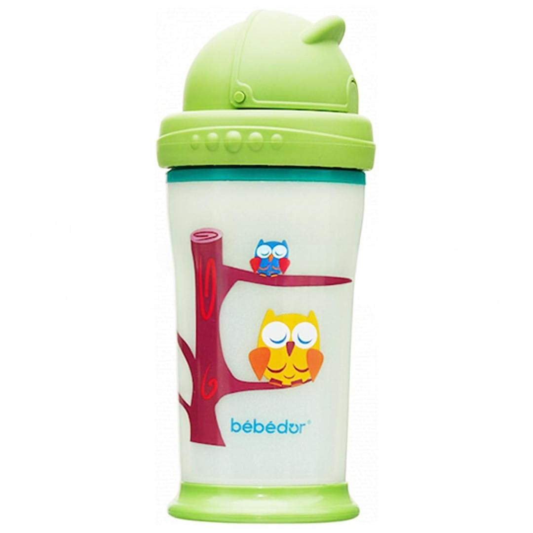 Bebedor 7510 Karanlıkta Parlayan Pipetli Alıştırma Bardağı 240 ml