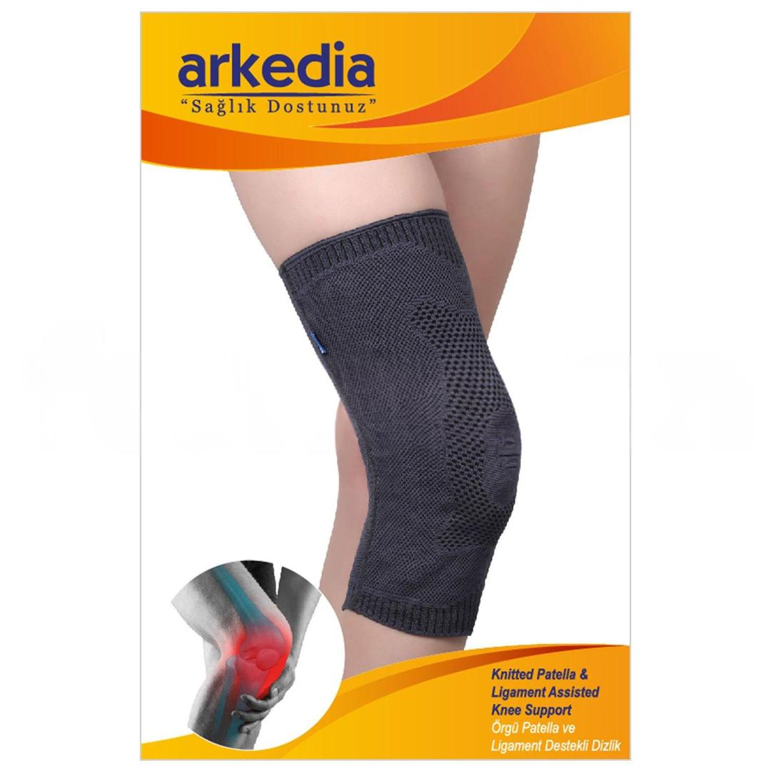 Arkedia 186 Örgü Patella ve Ligament Destekli Dizlik Medium