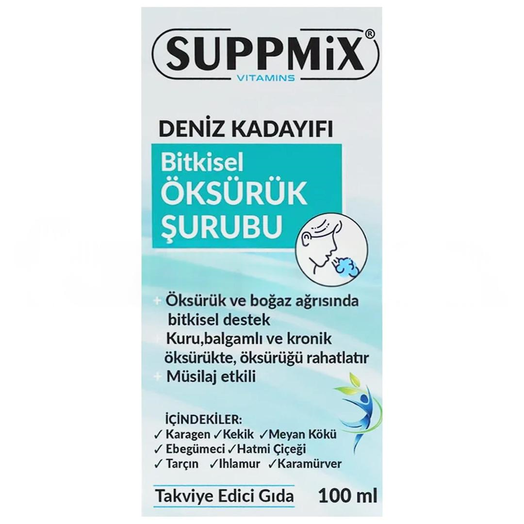 Suppmix Karagen Bitkisel Şurup 100 ml