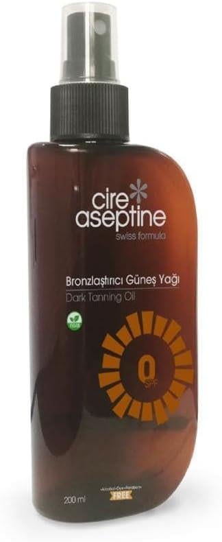 Cire Aseptine SPF 0 200 ml Bronzlaştırıcı Güneş Yağı