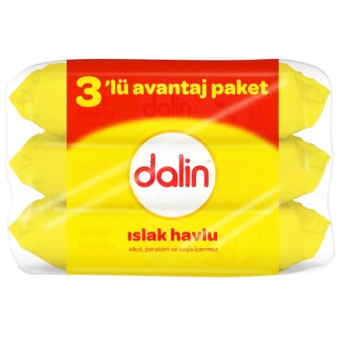 Dalin Islak Mendil 56 Yaprak - 3'lü Avantaj Paketi