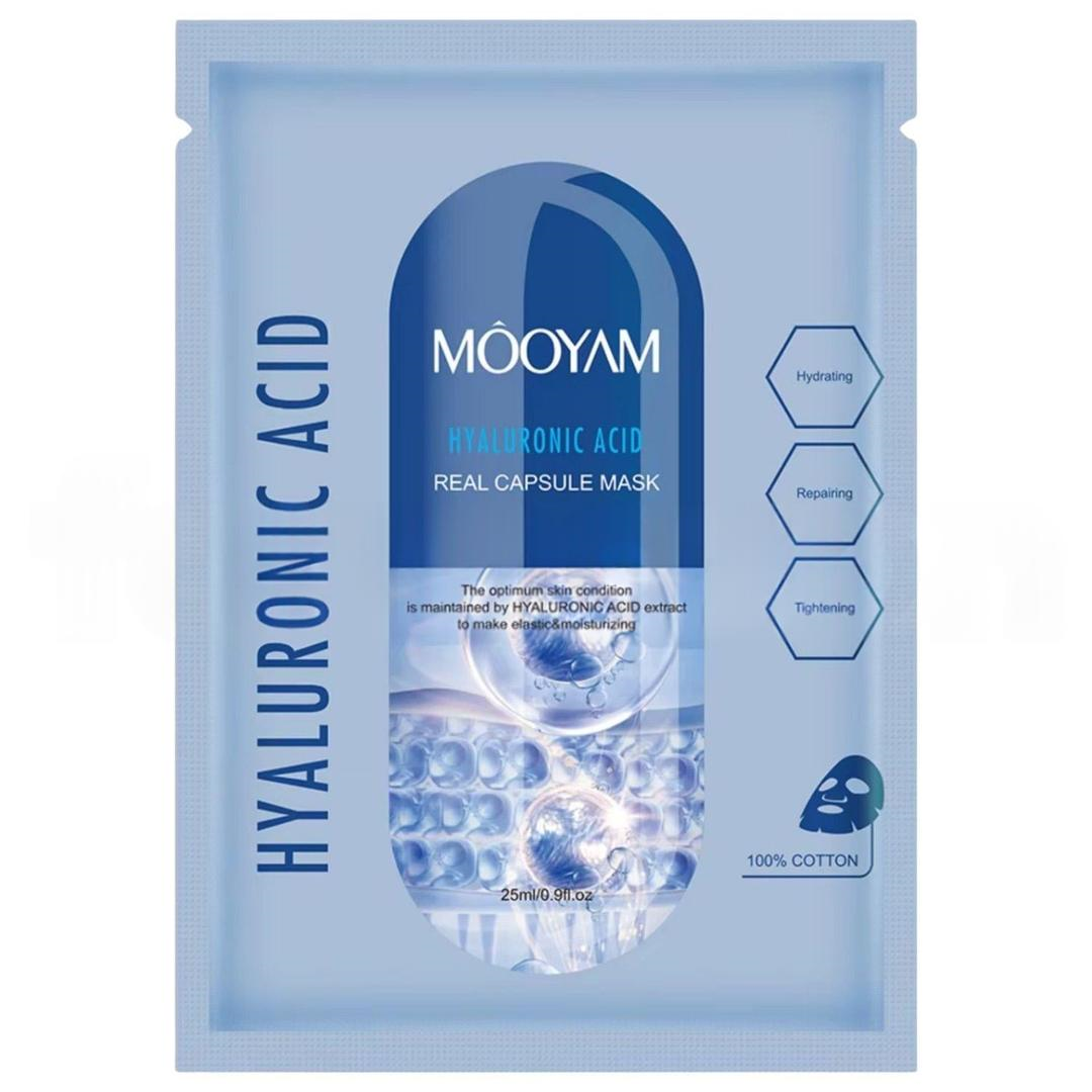 Mooyam Capsule Mask Hyaluronic Acid Kağıt Yüz Maskesi