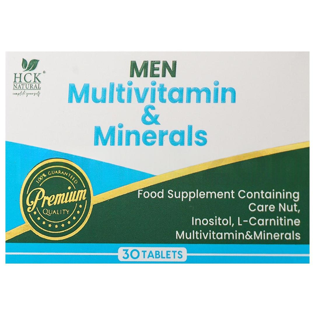 HCK Natural Multivitamin Men 30 Tablet Blister