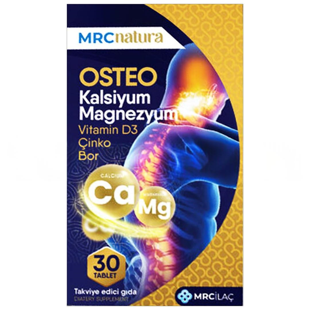 Mrc Natura Osteo Kalsiyum Magnezyum 30 Tablet