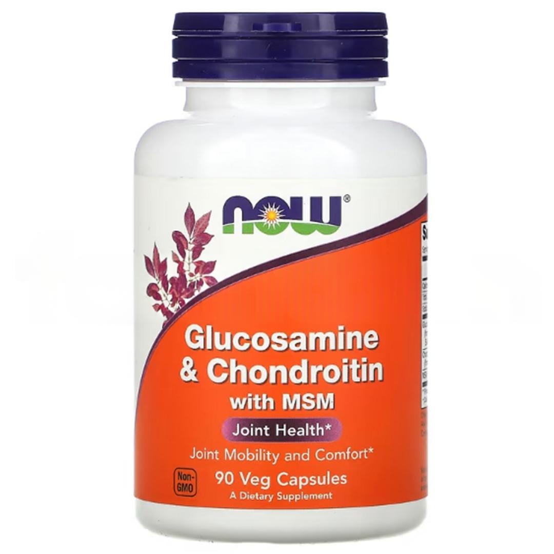Now Foods Glucosamine Chondroitin With MSM 90 Capsules - İthal
