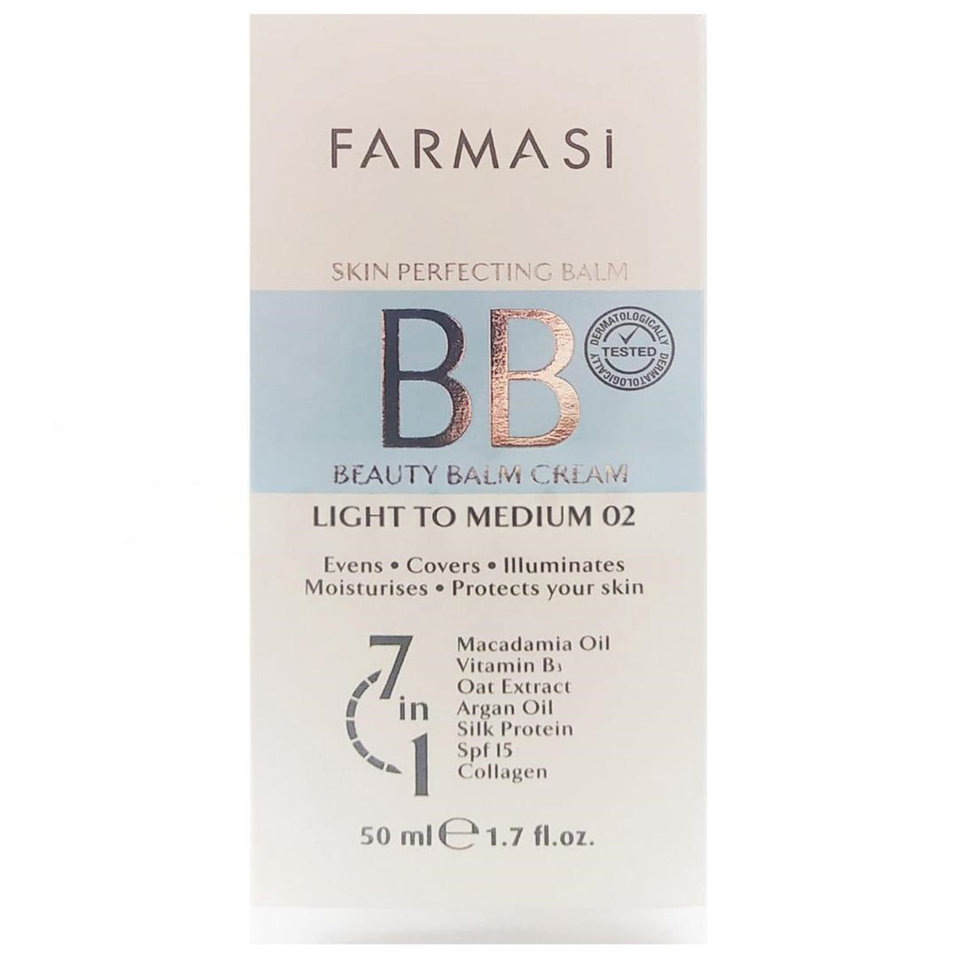 Farmasi BB Krem 02 Light To Medium 50 ml