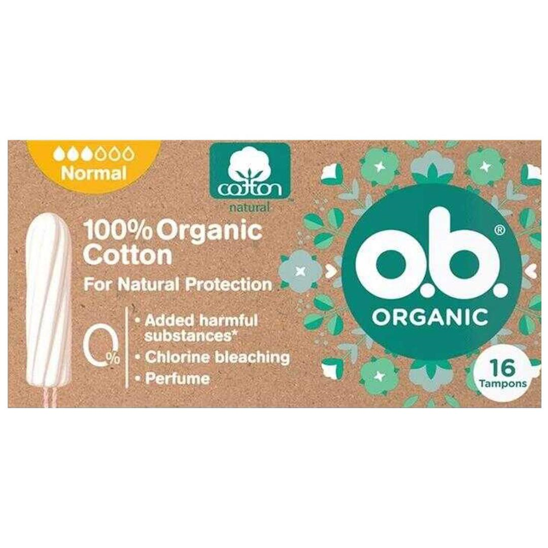 O.B. Organic Normal Tampon 16'lı