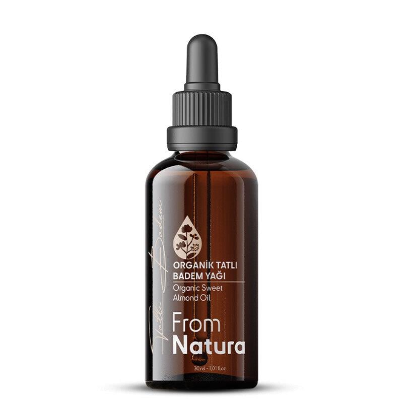 From Natura Organik Soğuk Sıkım Tatlı Badem Yağı 30 ml